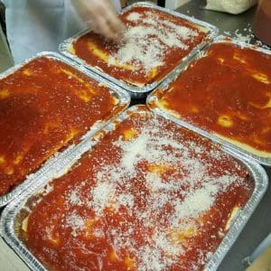 Lasagna with Tomato Sauce