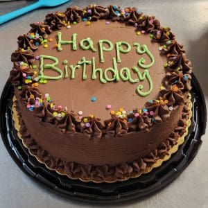 Chocolate Cake with Chocolate Buttercream