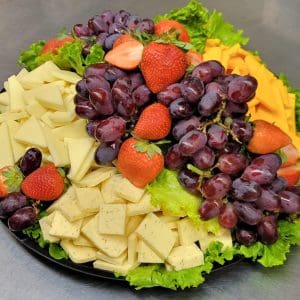 Assorted Cheeses Platter & Crackers