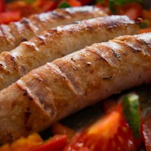 Sausages, Peppers & Onions